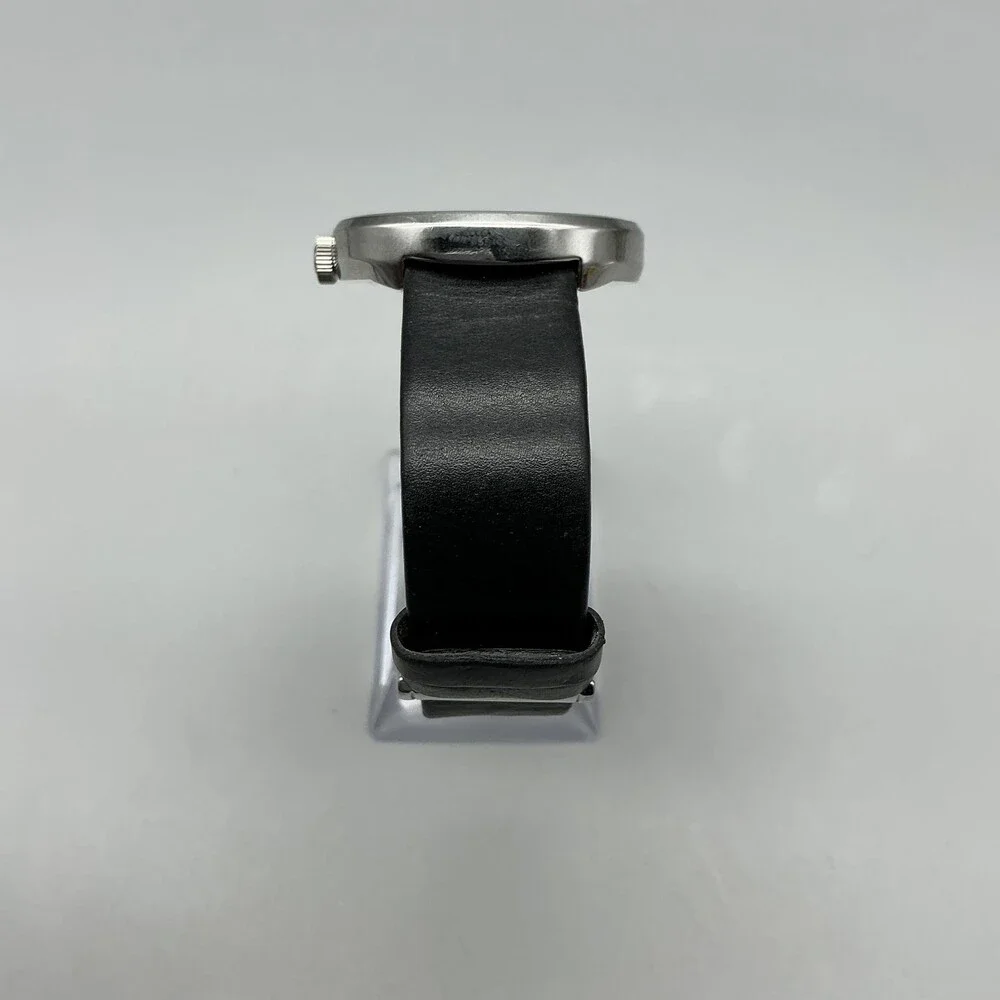 Marc By Marc Jacobs Womens Watch 36mm White Dial Black Leather New Battery